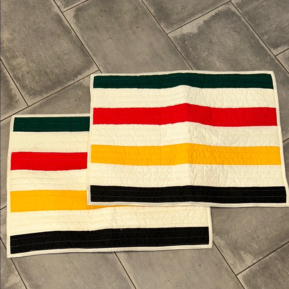 Pendleton Glacier National Park Striped Shams (2)